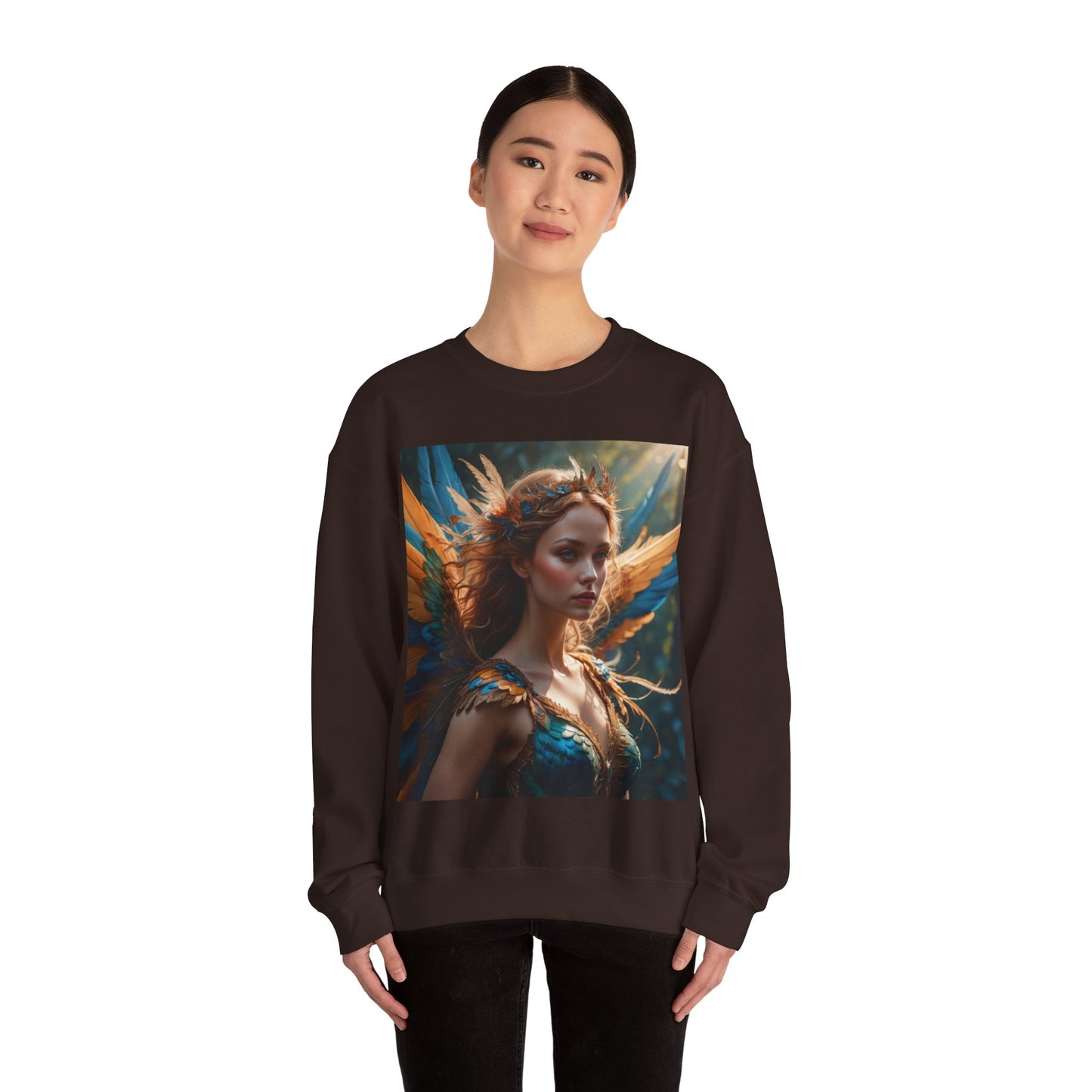 Fairy Sweatshirt - Bold Colors, Whimsical, Soft & Warm