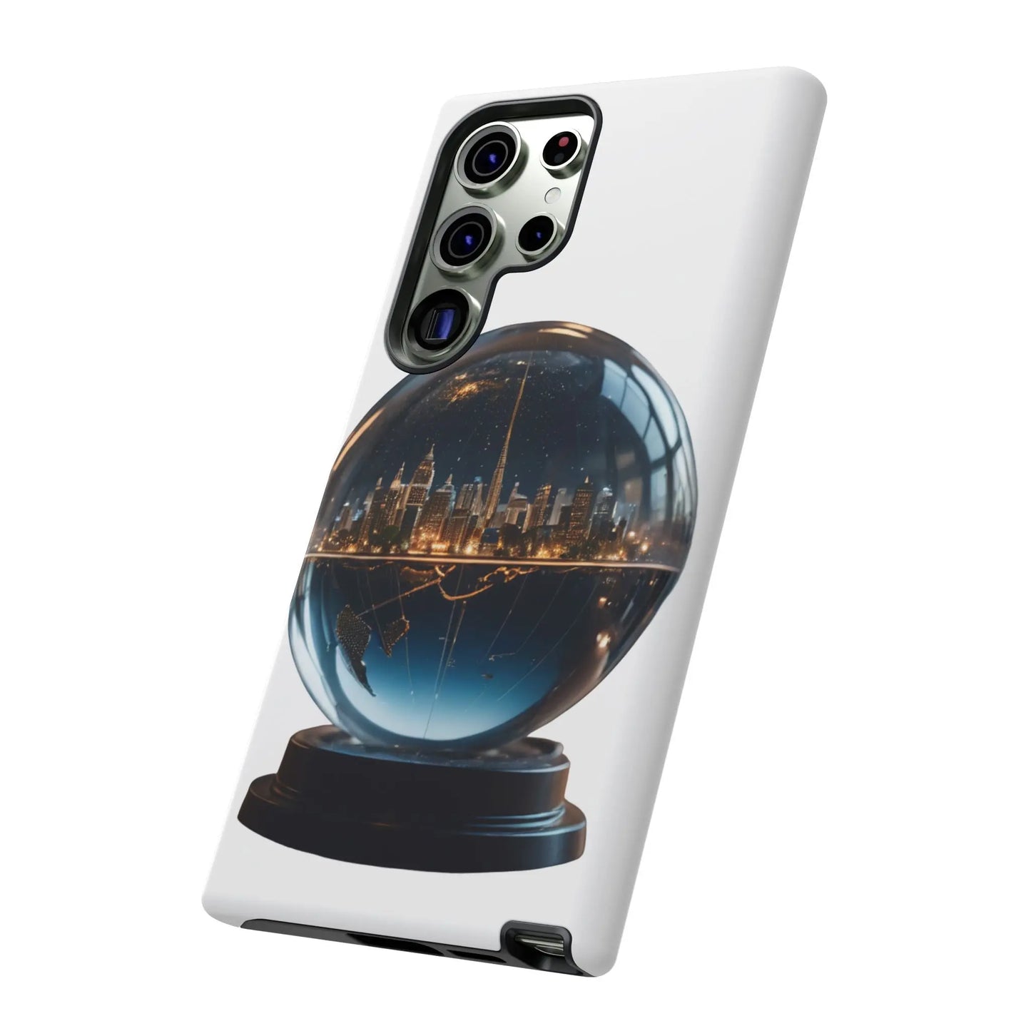 Stylized iPhone and Samsung Model Tough Cases Artistic Creatives