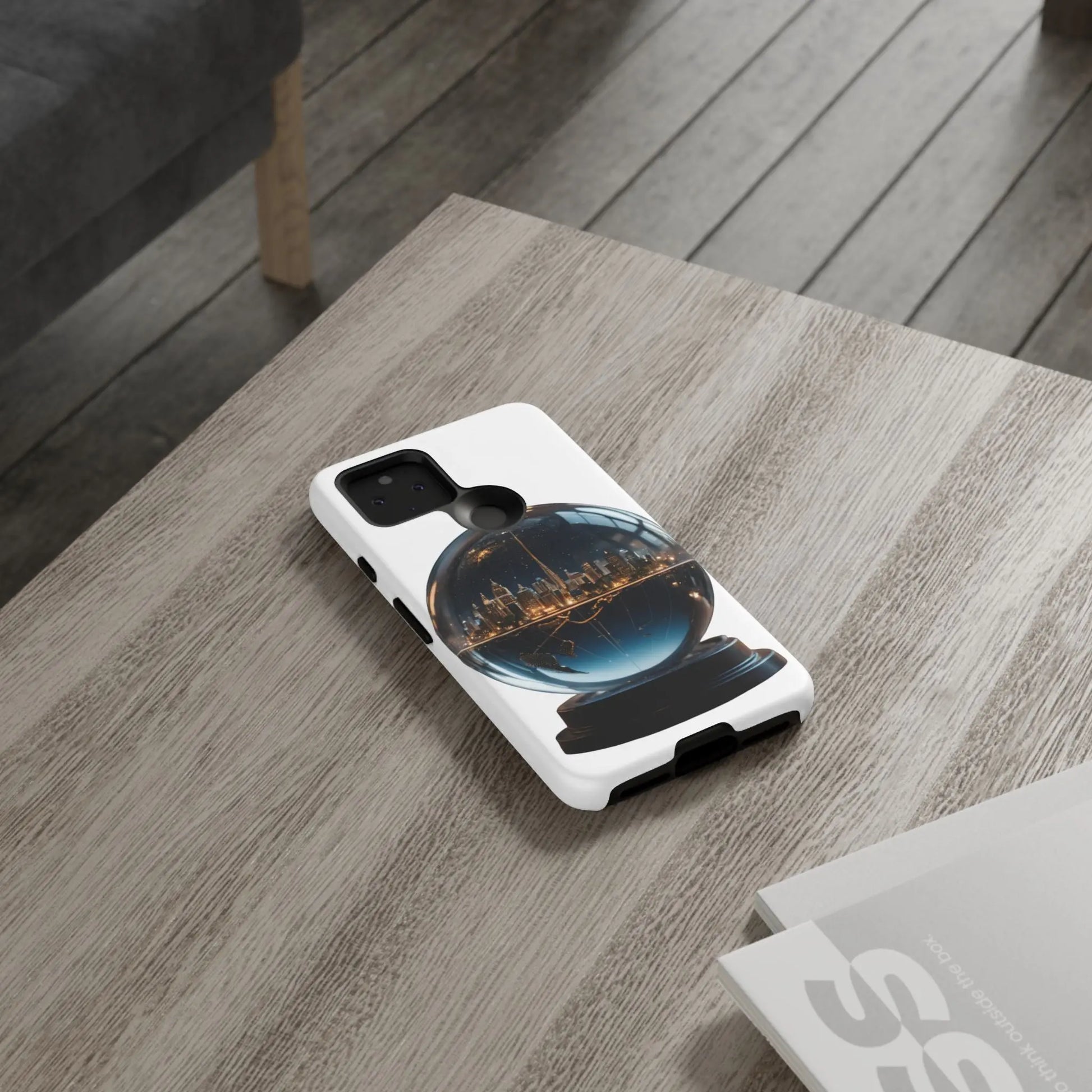 Stylized iPhone and Samsung Model Tough Cases Artistic Creatives