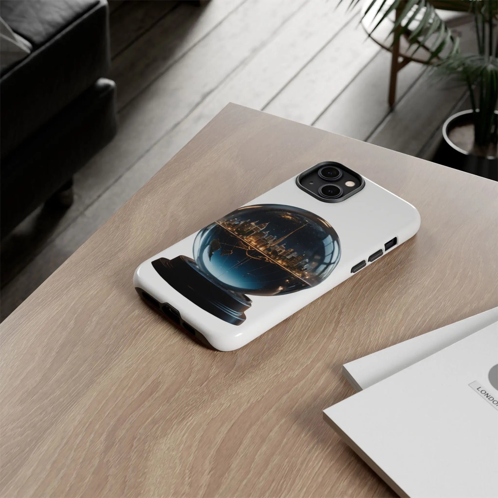 Stylized iPhone and Samsung Model Tough Cases Artistic Creatives