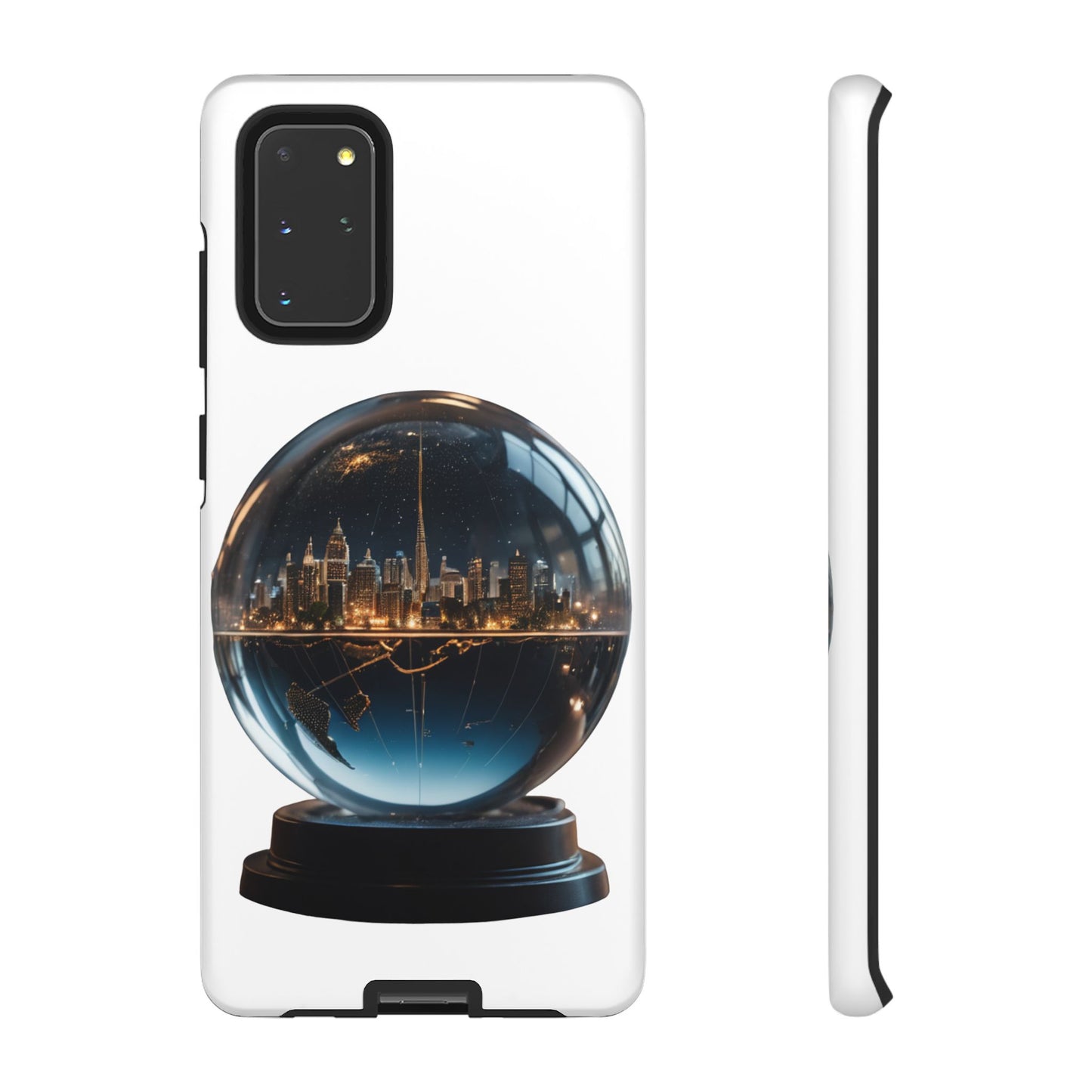 Stylized iPhone and Samsung Model Tough Cases Artistic Creatives