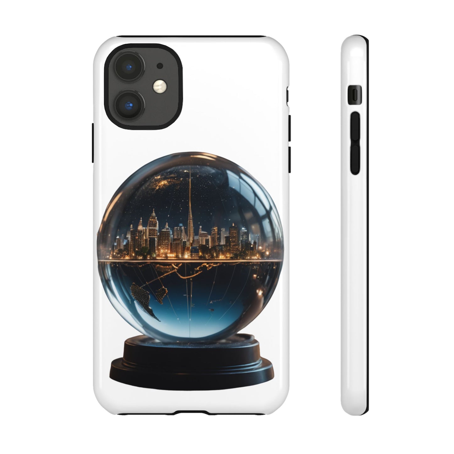 Stylized iPhone and Samsung Model Tough Cases Artistic Creatives