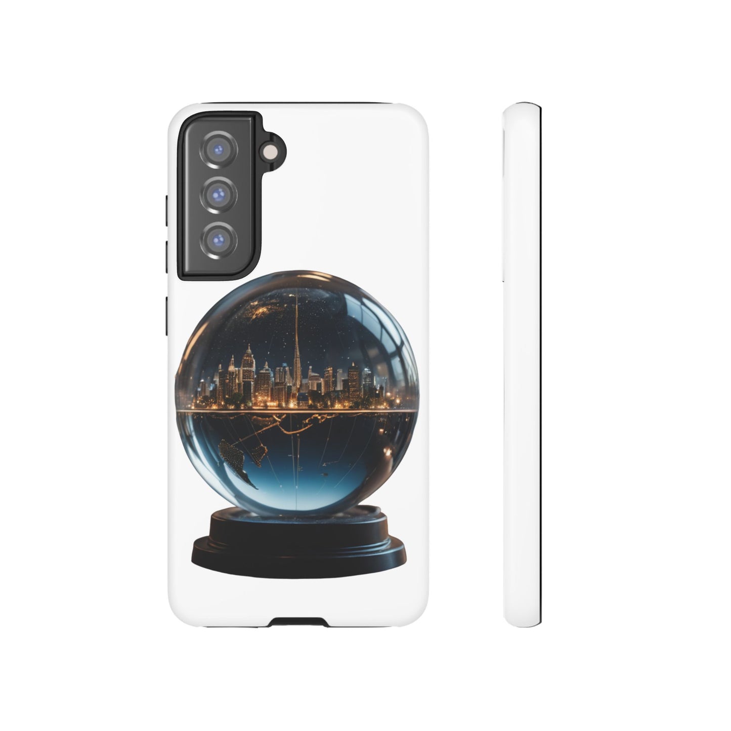 Stylized iPhone and Samsung Model Tough Cases Artistic Creatives