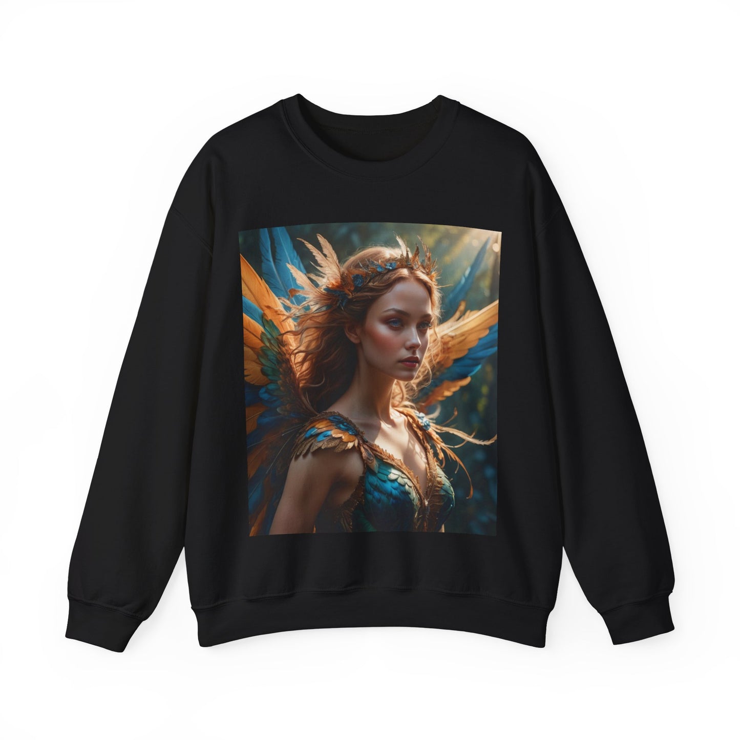 Fairy Sweatshirt - Bold Colors, Whimsical, Soft & Warm