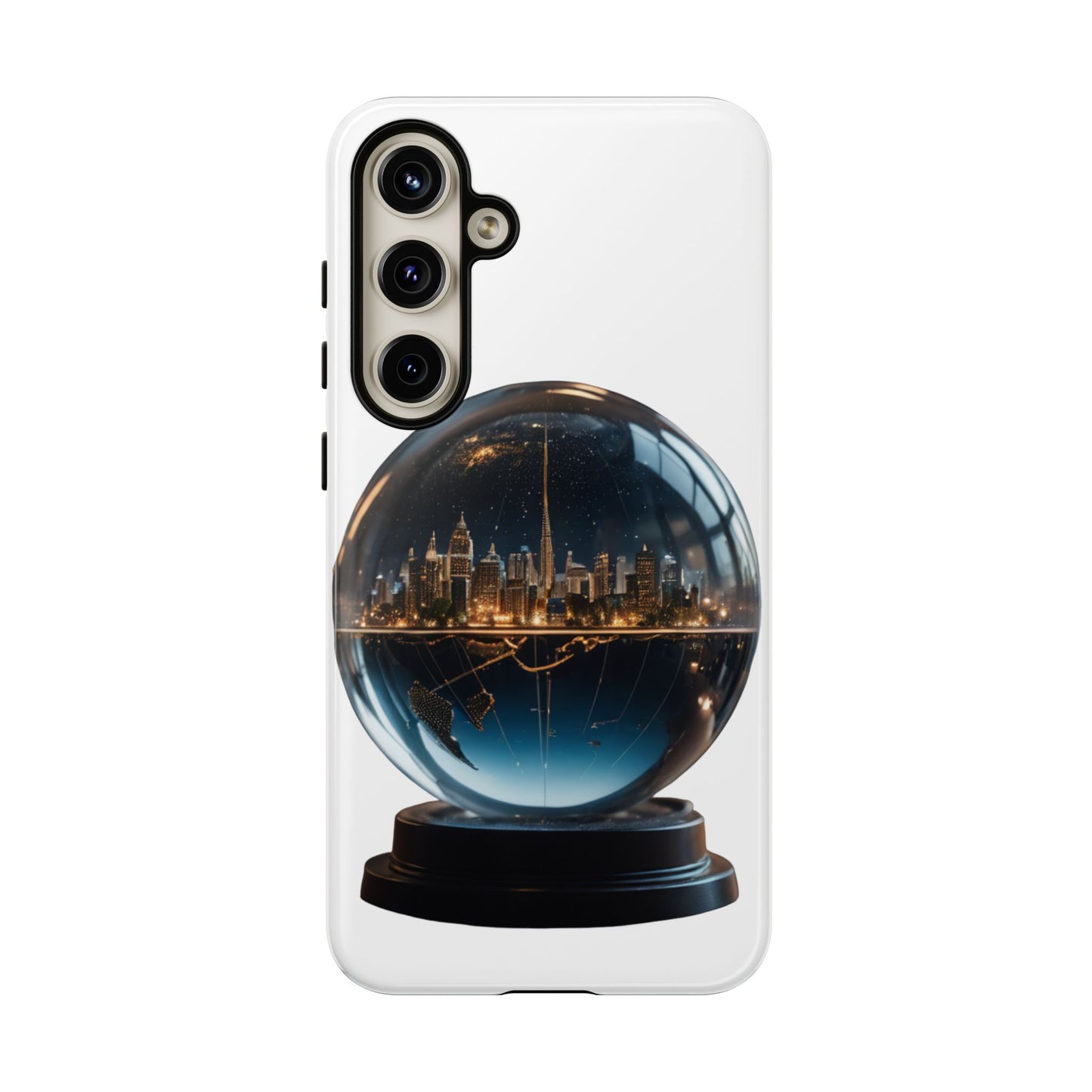 Stylized iPhone and Samsung Model Tough Cases Artistic Creatives