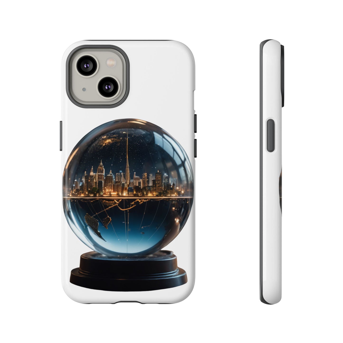 Stylized iPhone and Samsung Model Tough Cases Artistic Creatives