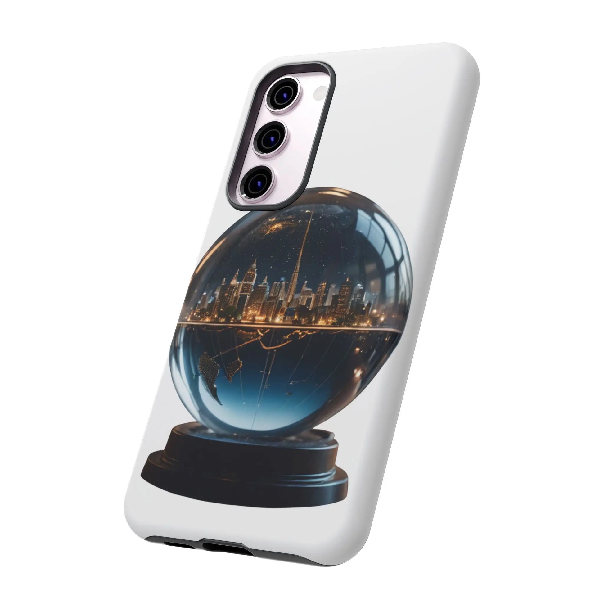 Stylized iPhone and Samsung Model Tough Cases Artistic Creatives