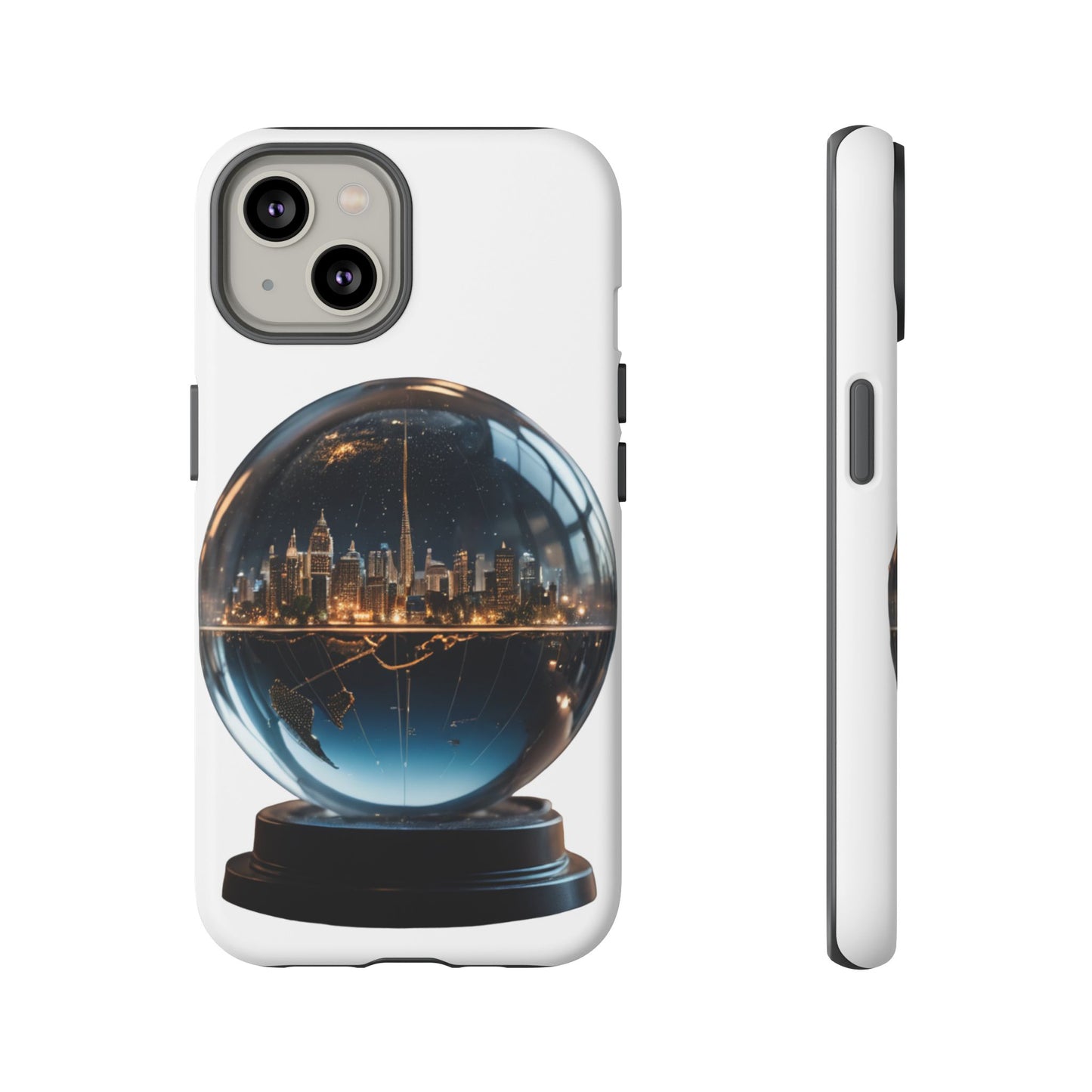 Stylized iPhone and Samsung Model Tough Cases Artistic Creatives