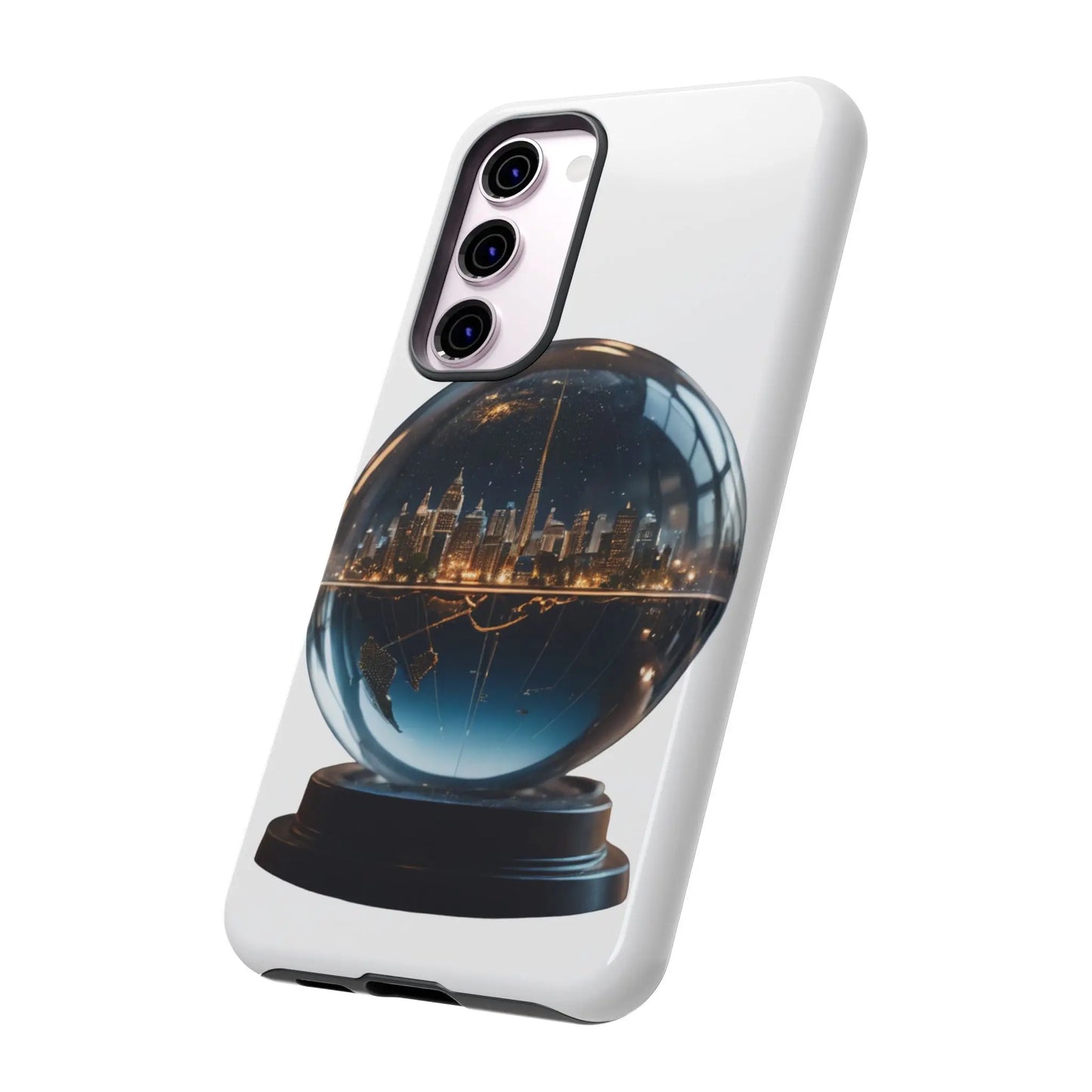 Stylized iPhone and Samsung Model Tough Cases Artistic Creatives