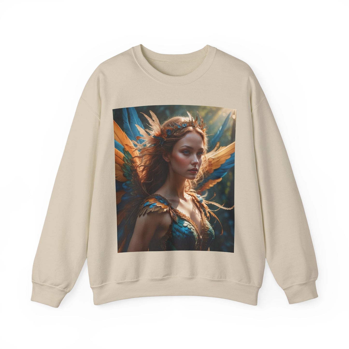 Fairy Sweatshirt - Bold Colors, Whimsical, Soft & Warm