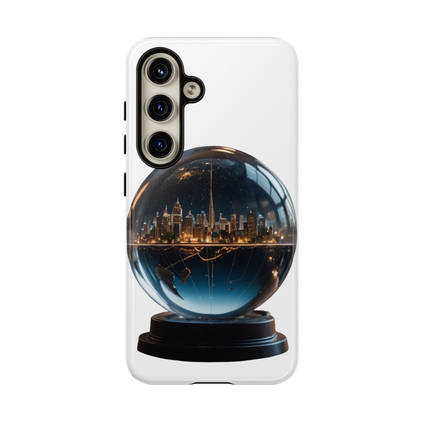 Stylized iPhone and Samsung Model Tough Cases Artistic Creatives