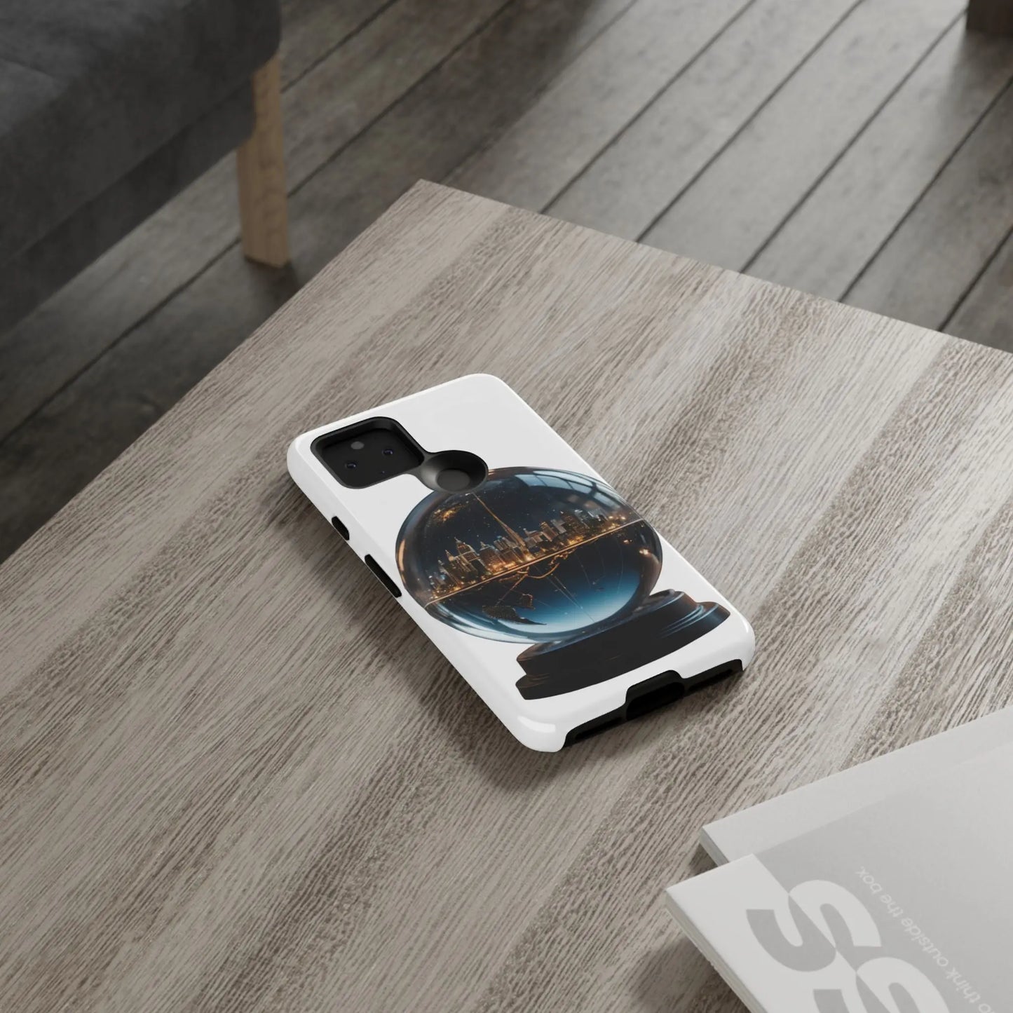 Stylized iPhone and Samsung Model Tough Cases Artistic Creatives