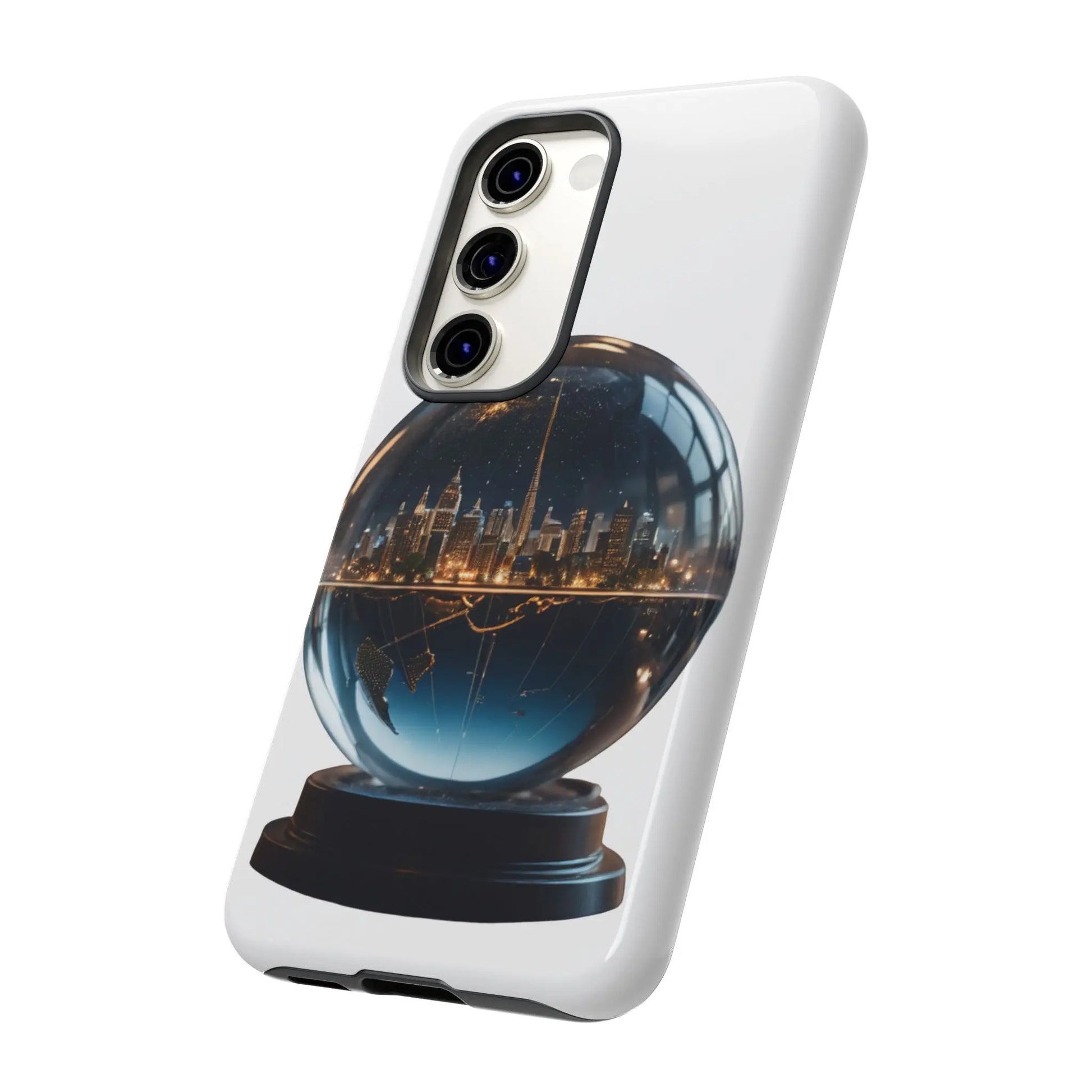 Stylized iPhone and Samsung Model Tough Cases Artistic Creatives