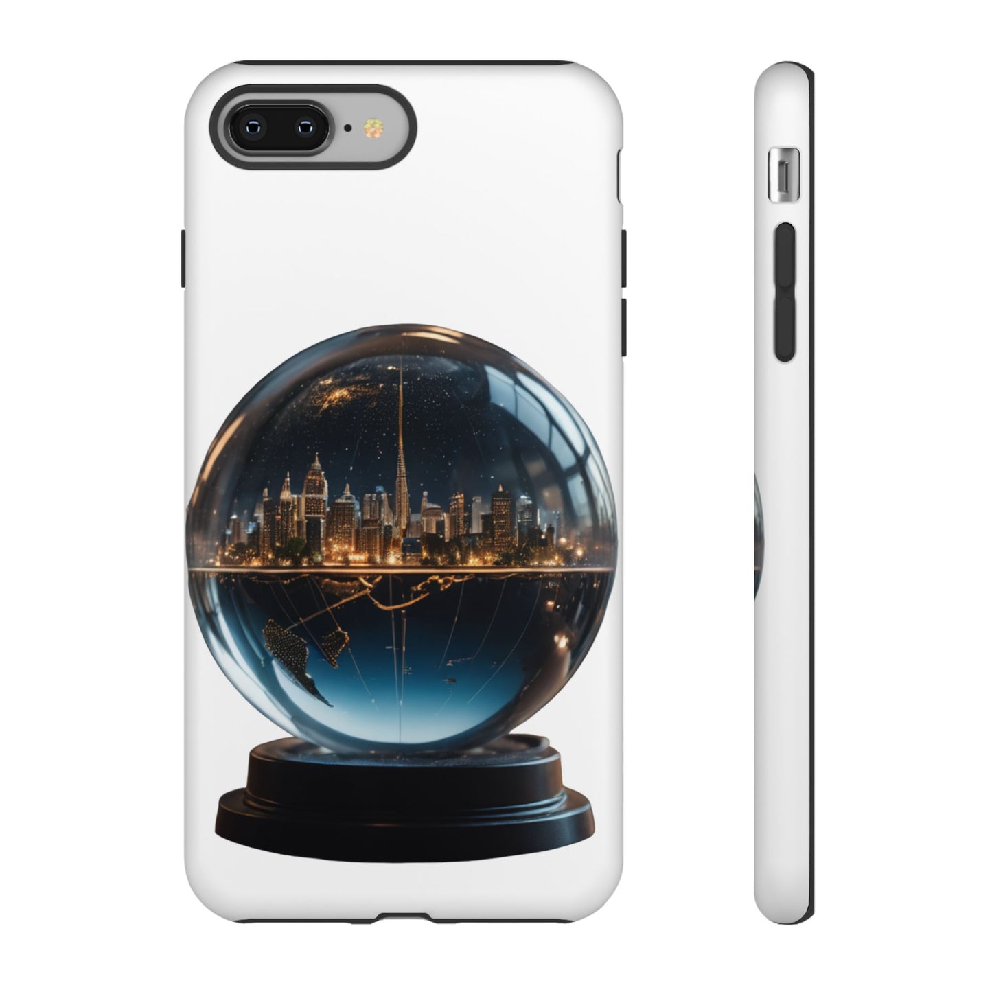 Stylized iPhone and Samsung Model Tough Cases Artistic Creatives