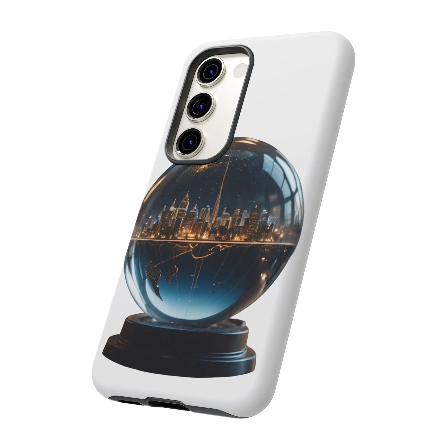 Stylized iPhone and Samsung Model Tough Cases Artistic Creatives