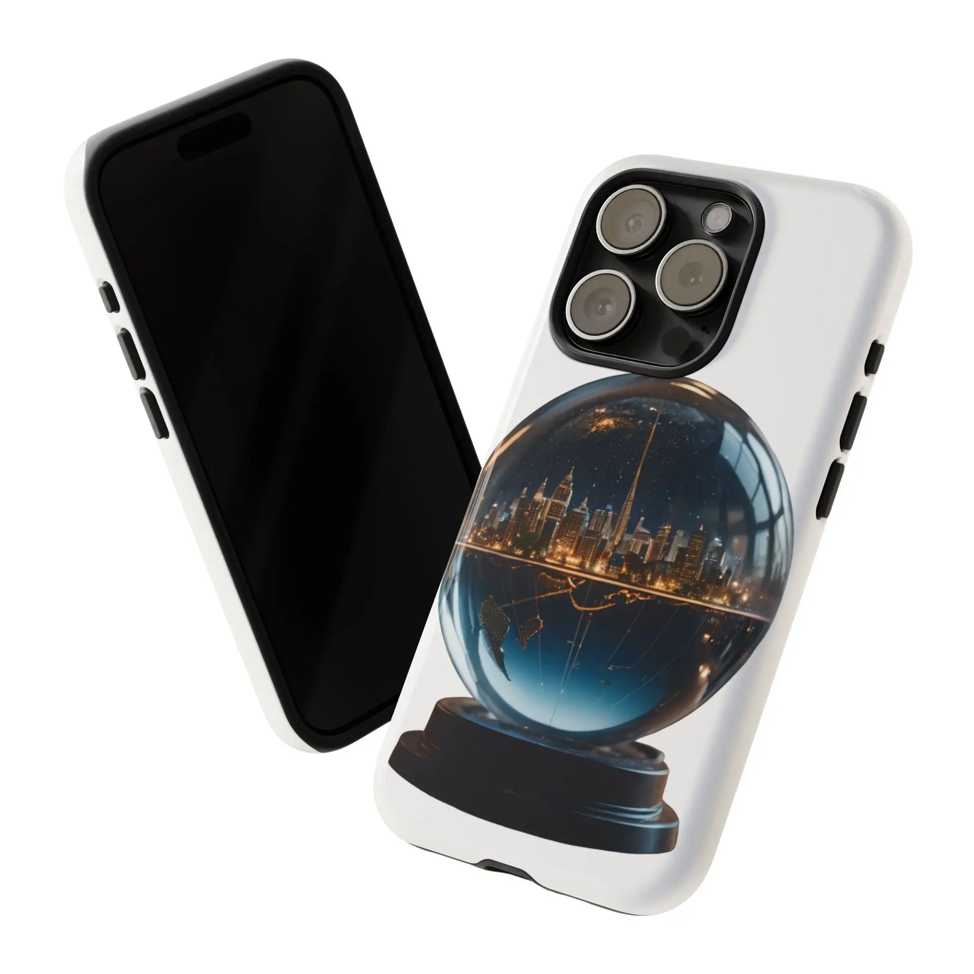 Stylized iPhone and Samsung Model Tough Cases Artistic Creatives