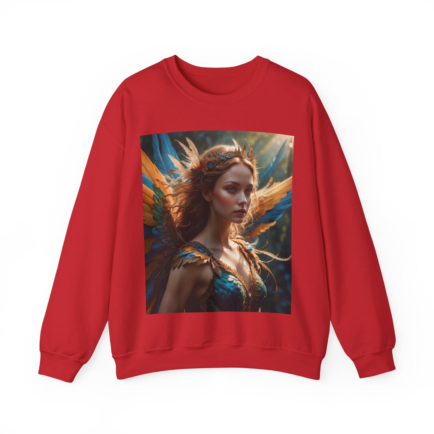 Fairy Sweatshirt - Bold Colors, Whimsical, Soft & Warm