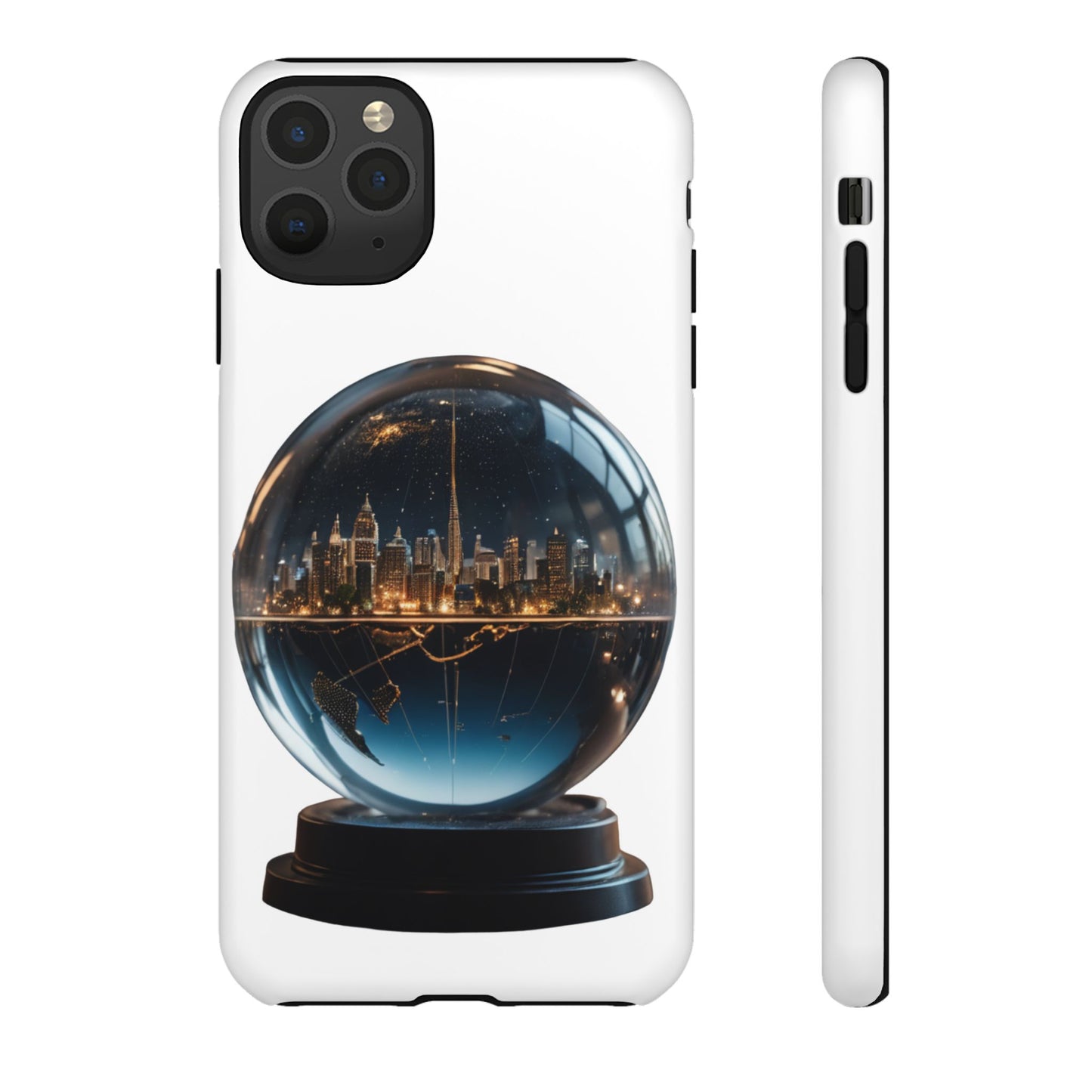 Stylized iPhone and Samsung Model Tough Cases Artistic Creatives