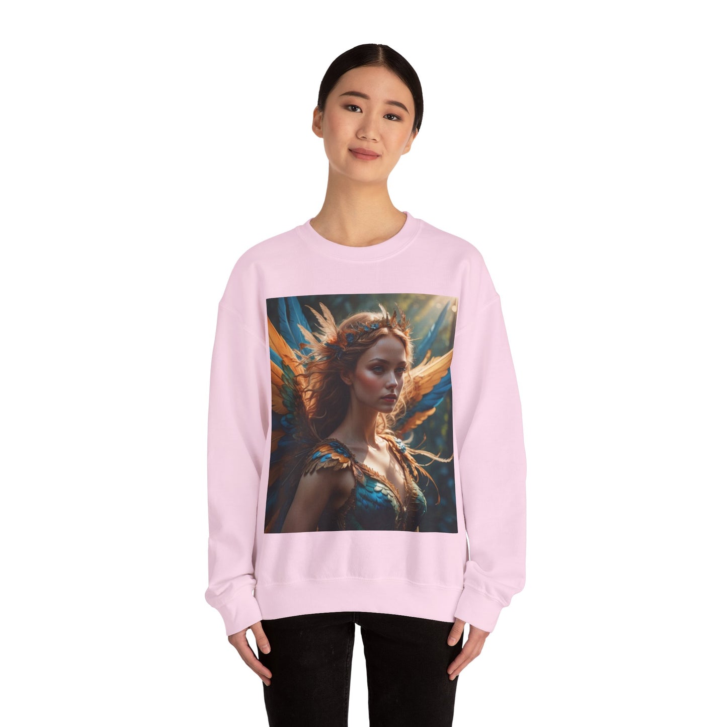 Fairy Sweatshirt - Bold Colors, Whimsical, Soft & Warm