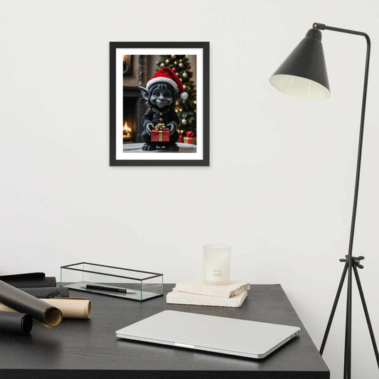 Troll Christmas Framed poster Artistic Creatives