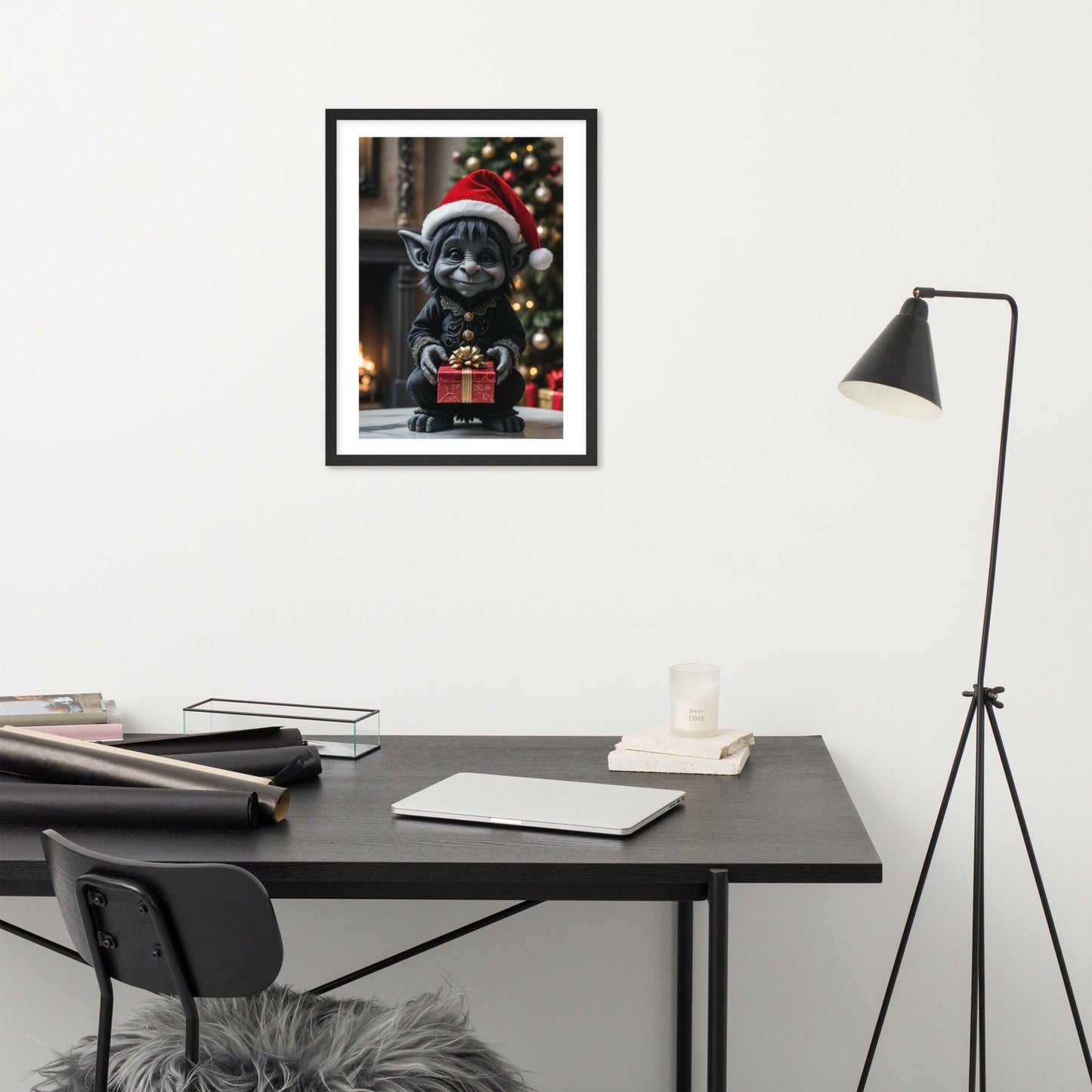 Troll Christmas Framed poster Artistic Creatives