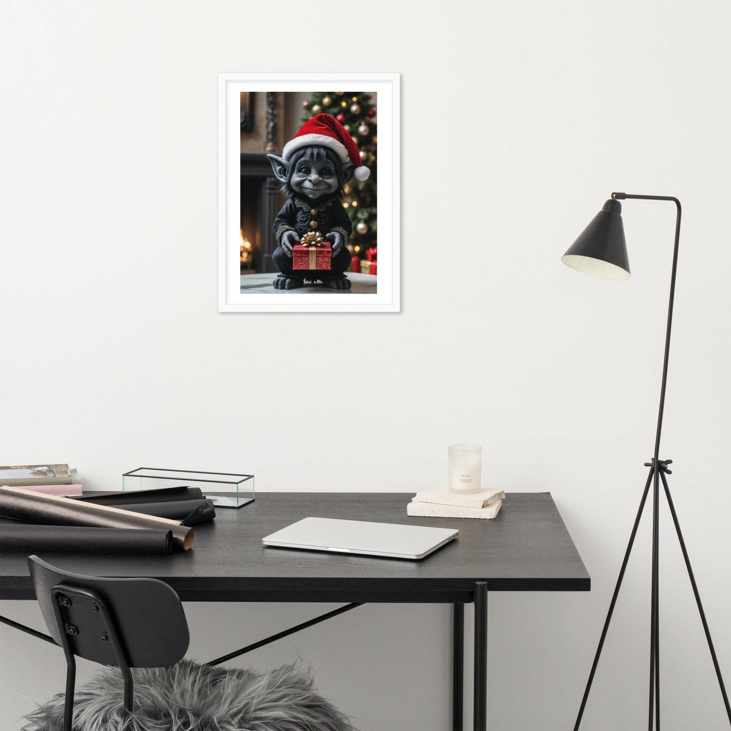 Troll Christmas Framed poster Artistic Creatives