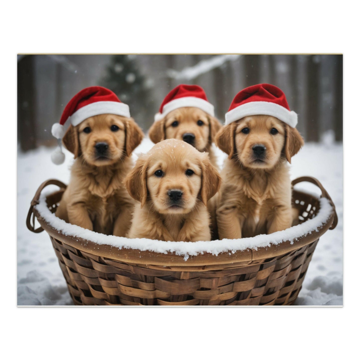 Adorable Puppy Notepad for Christmas Lists & Notes Artistic Creatives