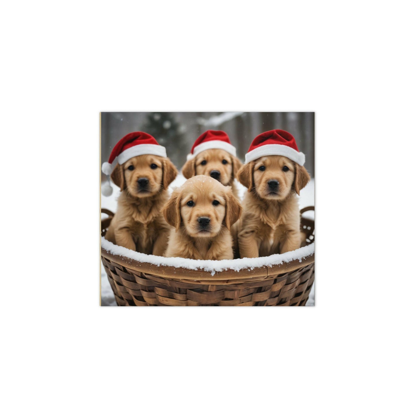 Adorable Puppy Notepad for Christmas Lists & Notes Artistic Creatives