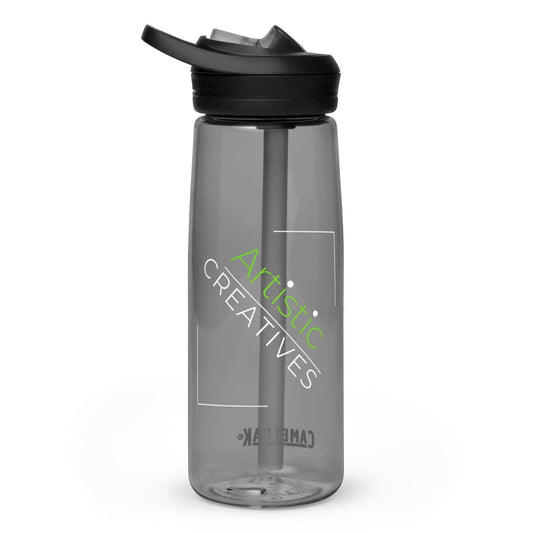 Artistic Creatives Logo Sports Water Bottle Artistic Creatives