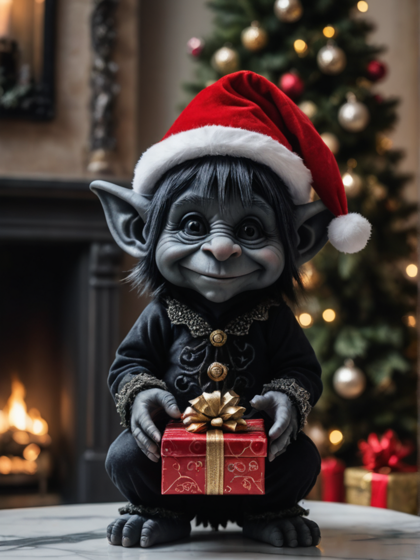 Christmas Troll Jigsaw puzzle Artistic Creatives